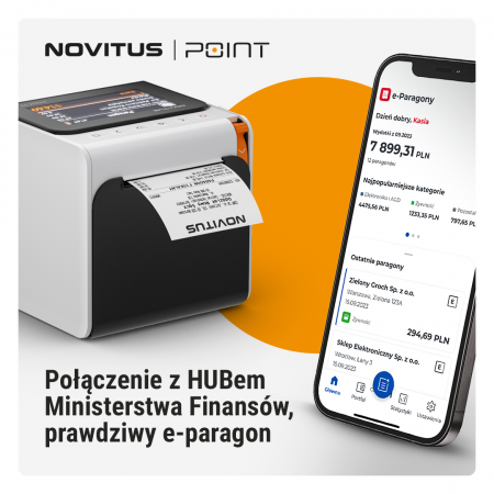 Novitus Point z funkcją e-paragonów